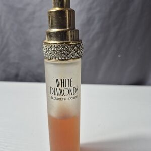 Elizabeth Taylor White Diamonds Perfume - Gold and Orange